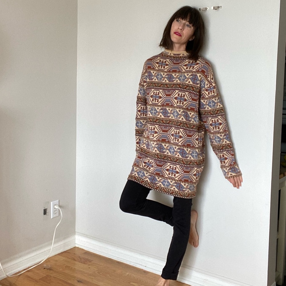 Anne Klein Tunic Sweater - Picture 2 of 11